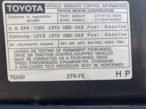 Used 2012 Toyota Tacoma 2WD Access Cab w/ SR5 Pkg image 14