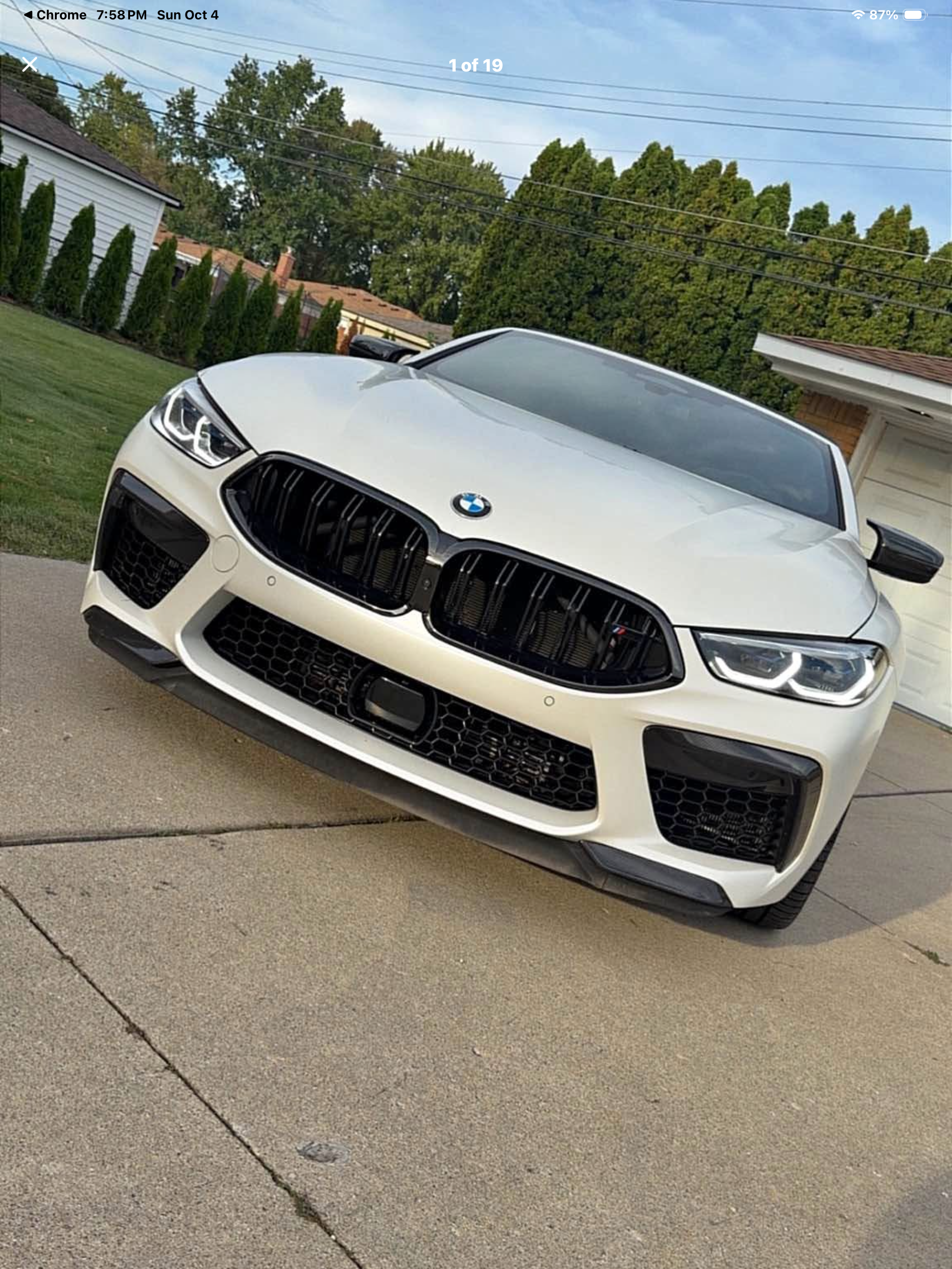 Used 2022 BMW M8 Competition w/ M Carbon Exterior Package AWD/4WD image 6