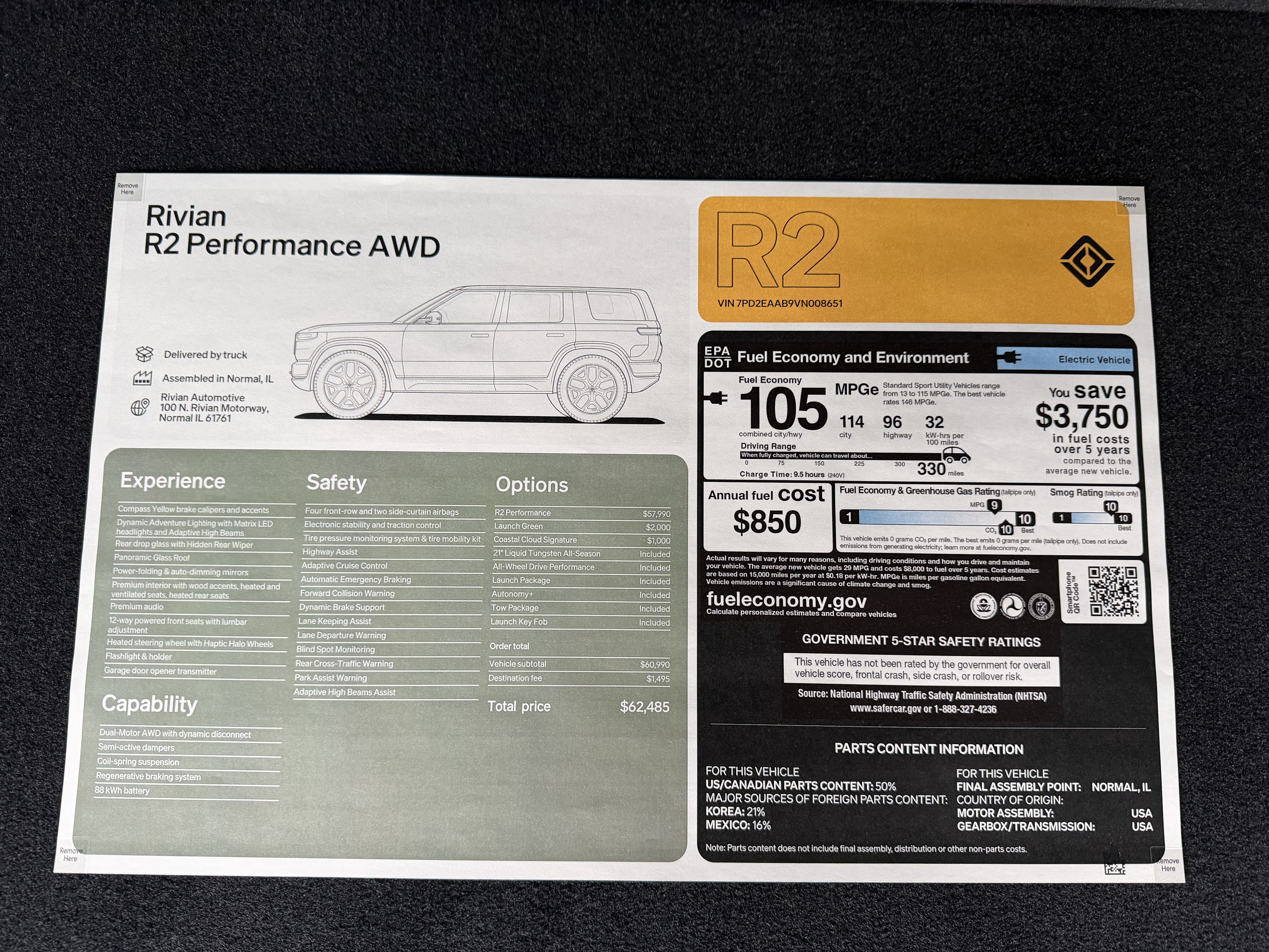 Used 2027 Rivian R2 Performance Dual AWD/4WD image 18
