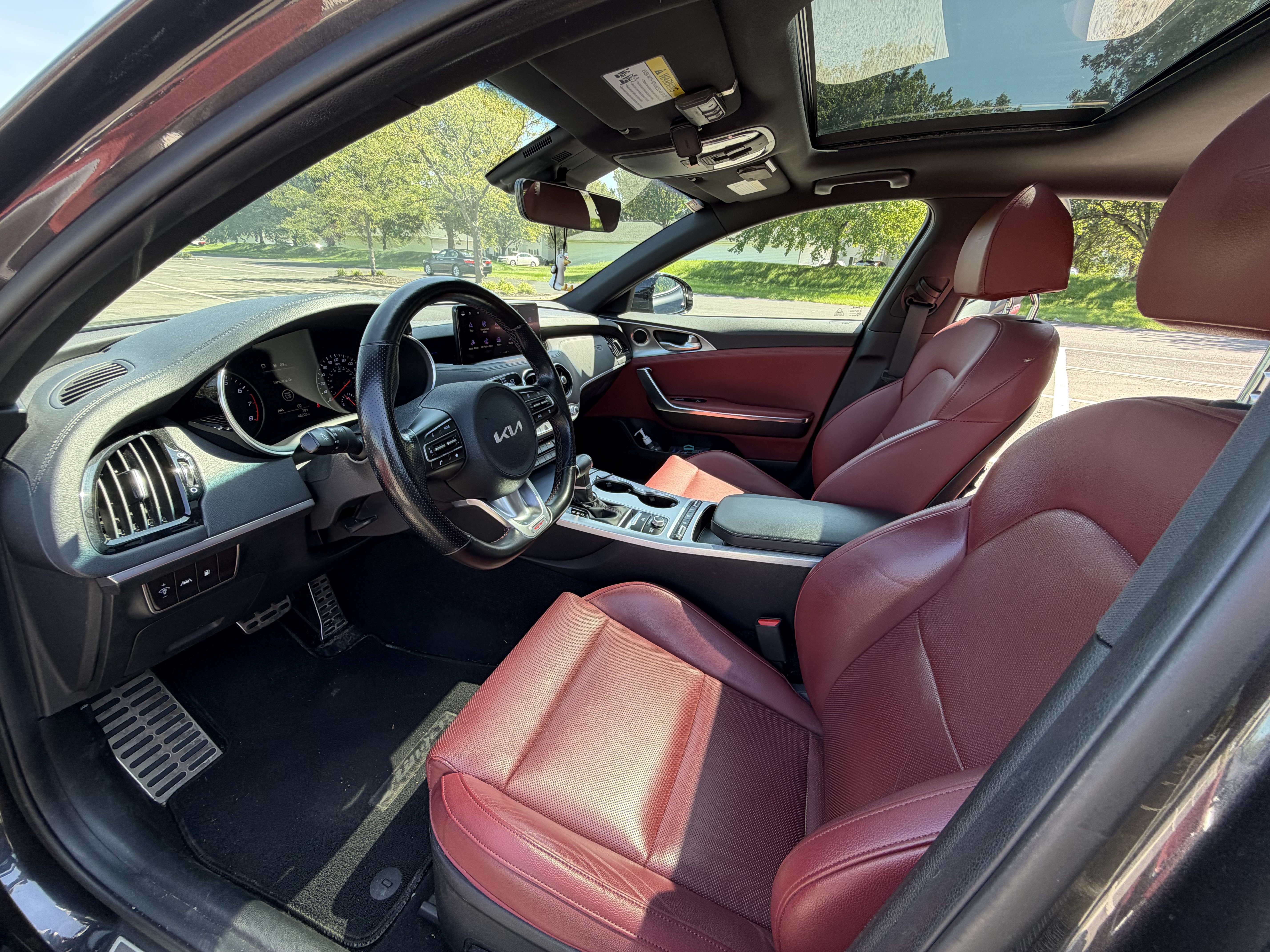 Used 2022 Kia Stinger GT1 w/ Red Interior Color Package AWD/4WD image 12