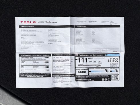 Used 2022 Tesla Model Y Performance image 30