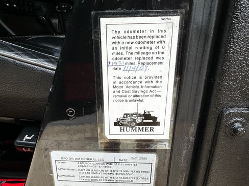 Used 2006 HUMMER H1 4-Door Wagon image 26