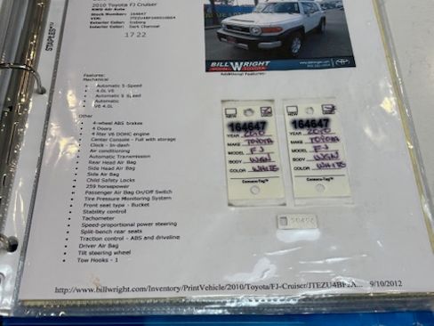 Used 2010 Toyota FJ Cruiser 2WD image 30