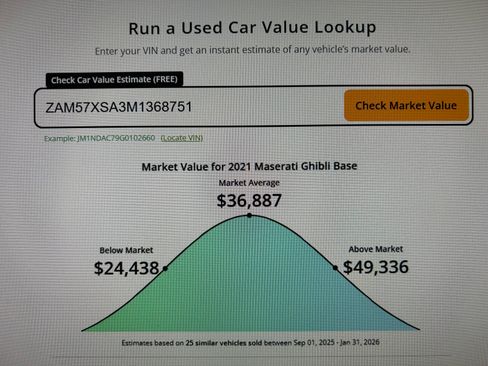 Used 2021 Maserati Ghibli image 24
