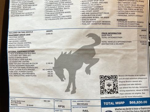 Used 2024 Ford Bronco Wildtrak image 19