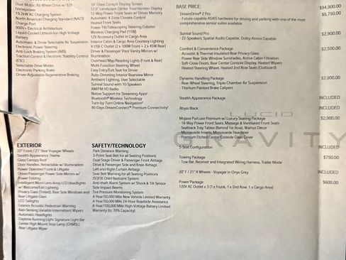 Used 2026 Lucid Gravity Grand Touring image 8