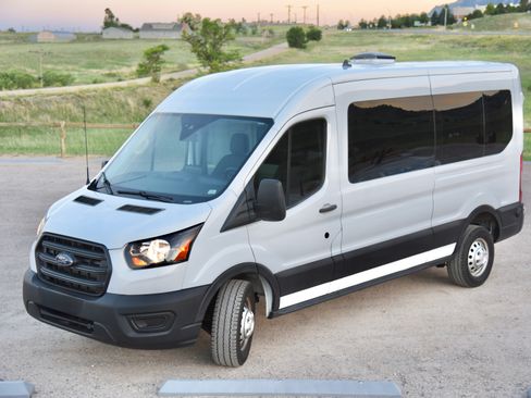 Used 2020 Ford Transit 150 148 Medium Roof AWD w/ Interior Upgrade Package image 14