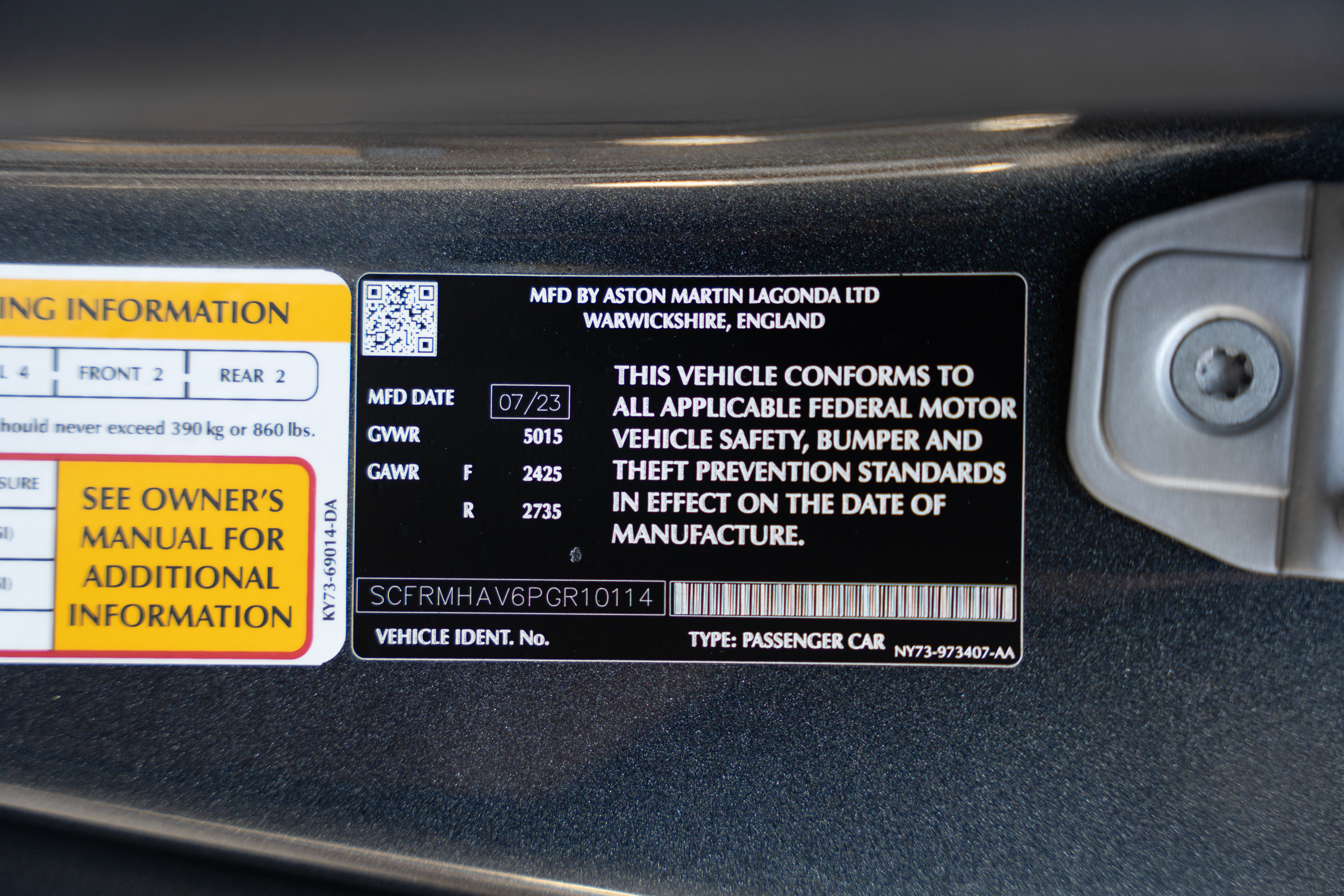 Used 2023 Aston Martin DBS Coupe RWD image 13