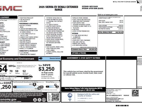 Used 2025 GMC Sierra EV Denali image 2