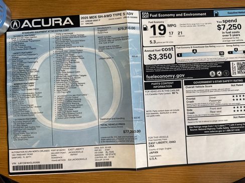 Used 2025 Acura MDX Type S image 14