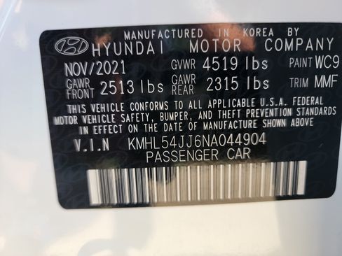Used 2022 Hyundai Sonata Limited w/ Winter Weather Package FWD image 26