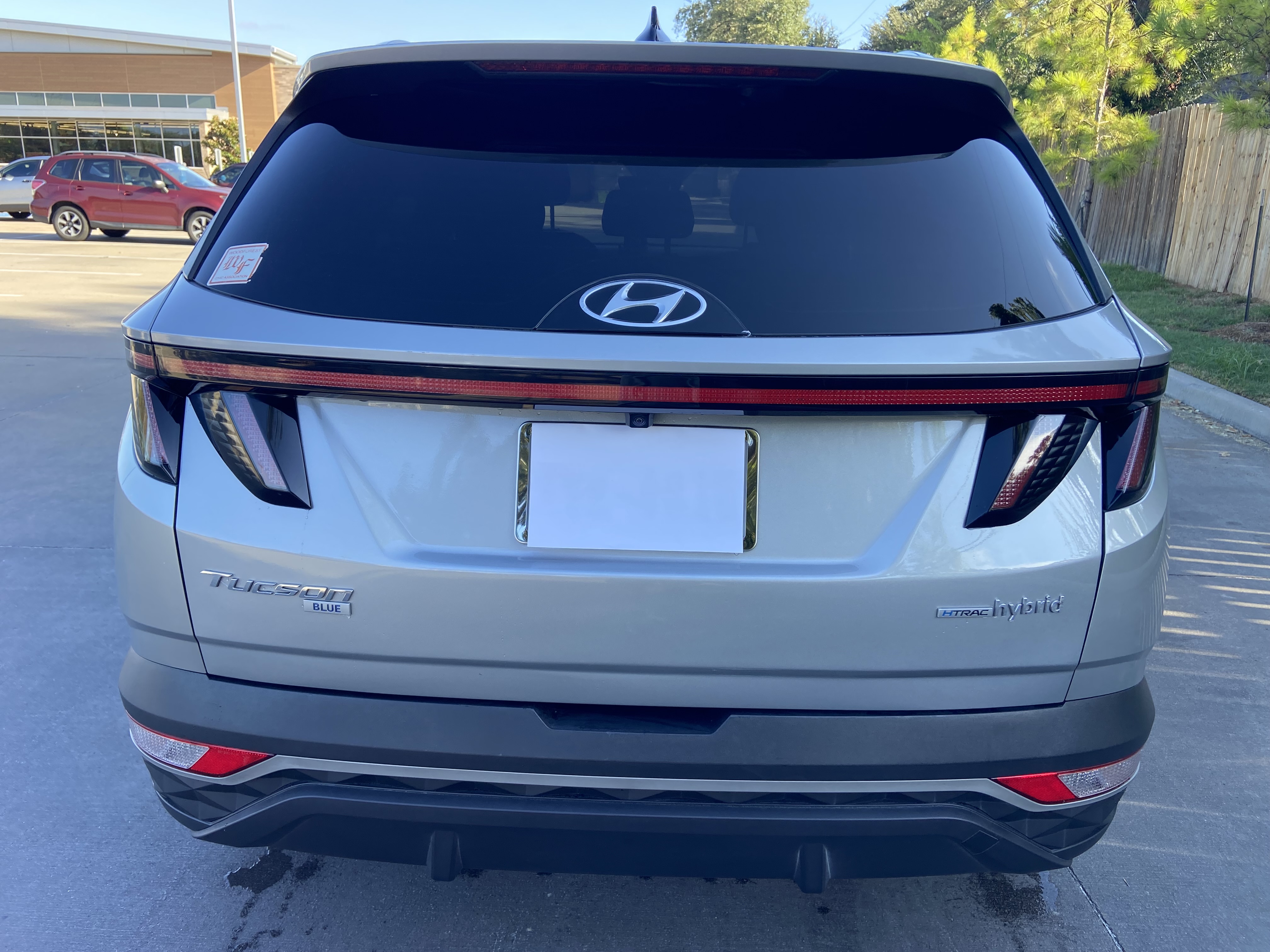Used 2022 Hyundai Tucson Blue AWD/4WD image 4