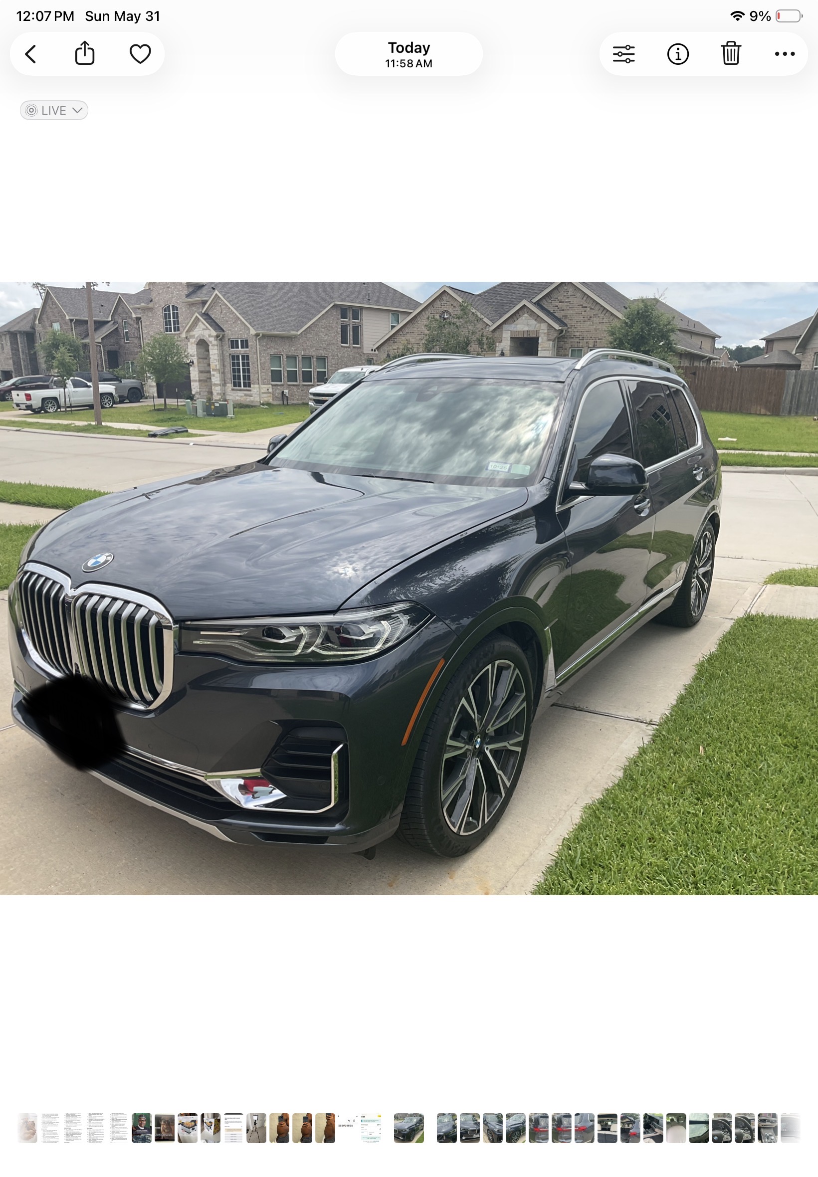 Used 2020 BMW X7 xDrive40i w/ Premium Package AWD/4WD image 4