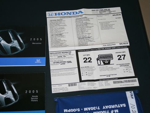 Used 2005 Honda CR-V EX image 24