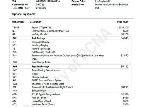 Used 2023 Porsche Taycan GTS image 22