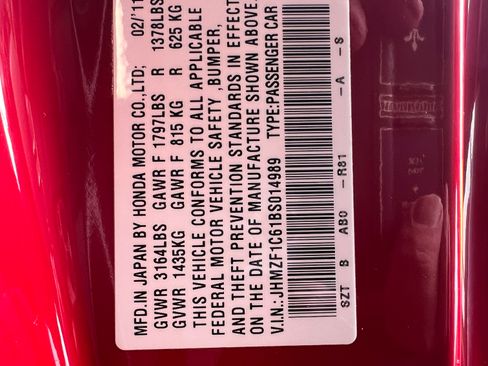 Used 2011 Honda CR-Z EX image 28