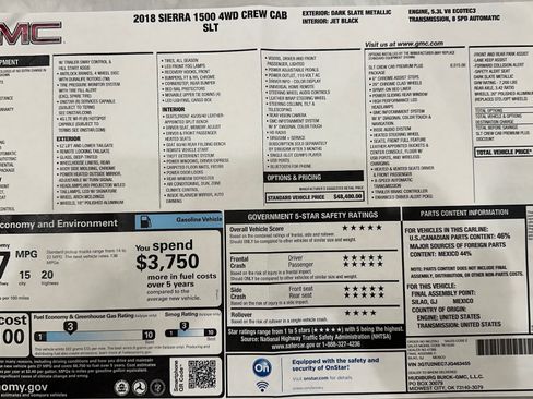 Used 2018 GMC Sierra 1500 SLT image 17