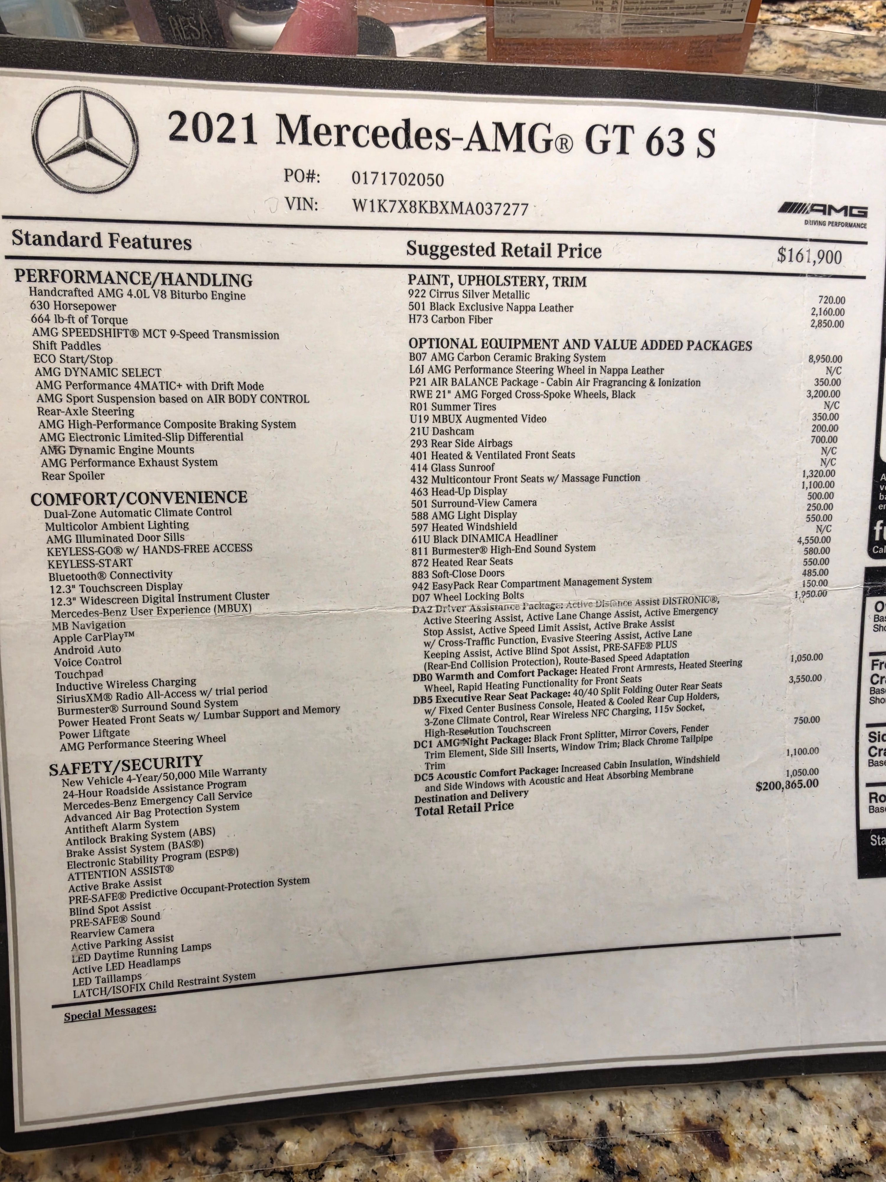 Used 2021 Mercedes-Benz AMG GT 63 S image 27