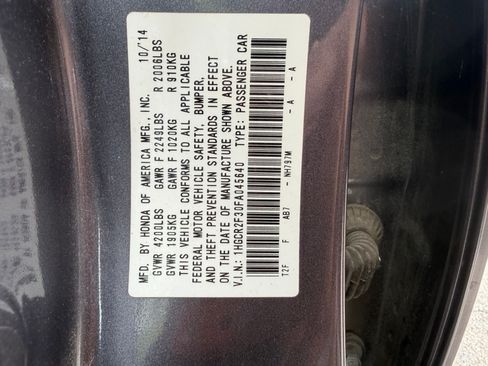 Used 2015 Honda Accord LX image 21