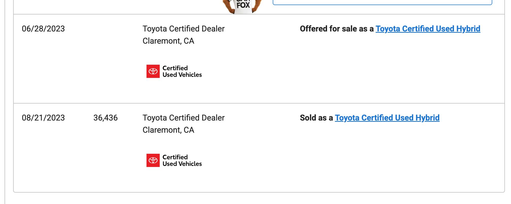 Used 2021 Toyota Prius Prime LE w/ Carpet Mat Package (TMS) FWD image 18