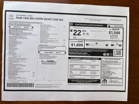 Used 2022 RAM 1500 Big Horn image 17