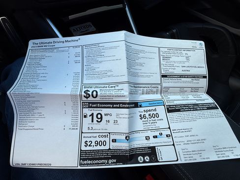 Used 2023 BMW M2 w/ Carbon Package image 9