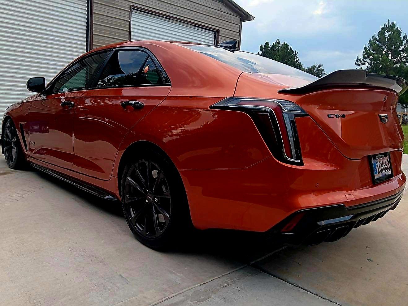 Used 2022 Cadillac CT4 V Blackwing w/ Carbon Fiber 1 Package RWD image 4