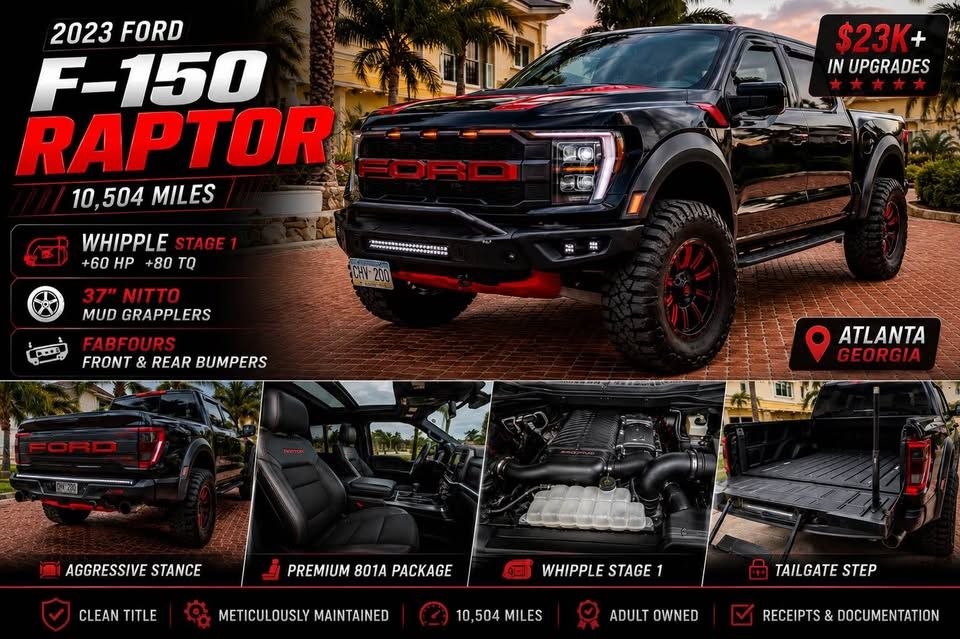 Used 2023 Ford F150 Raptor AWD/4WD image 21