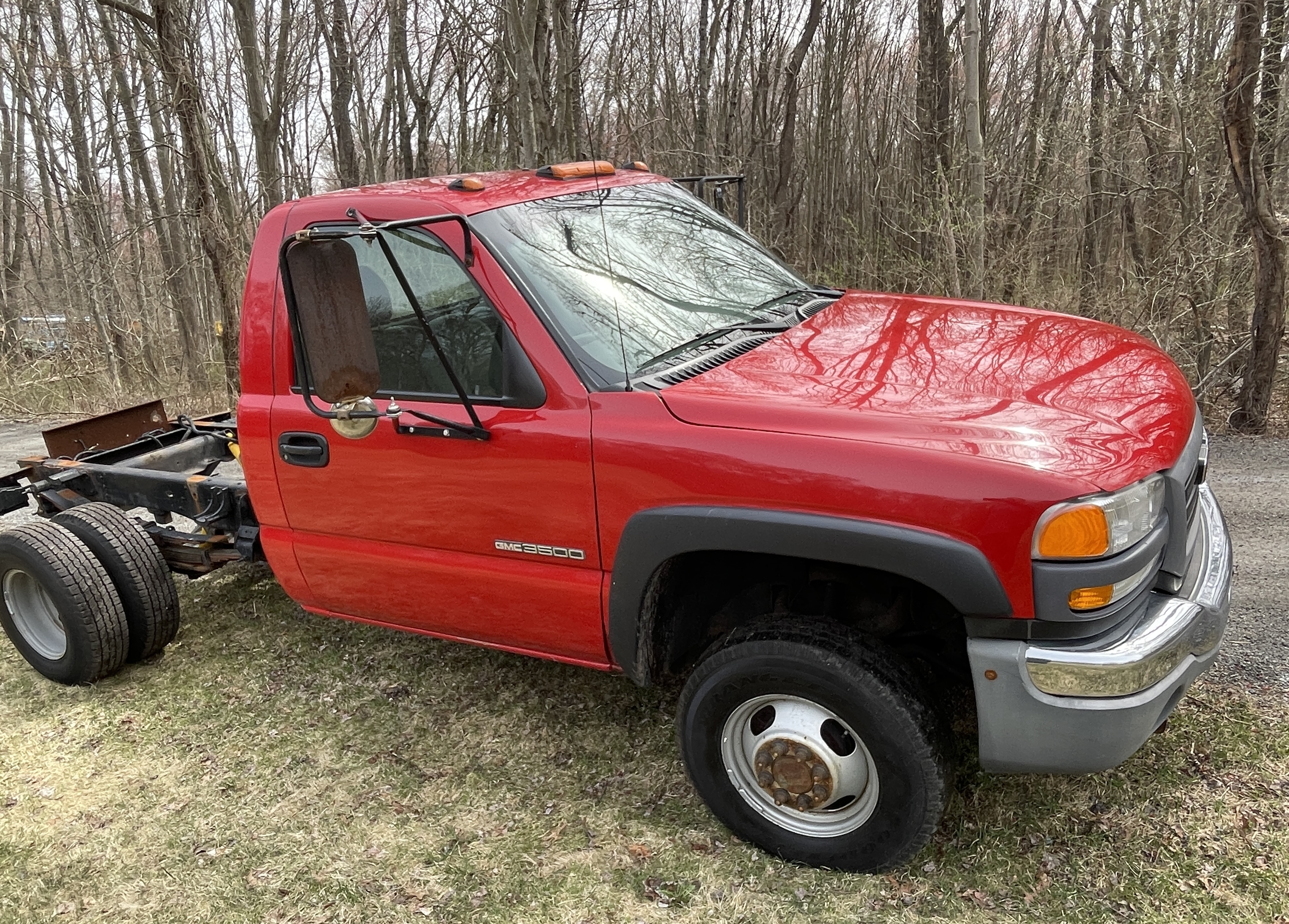 Used 2003 GMC Sierra 3500 4x4 Regular Cab w/ Snow Plow Prep Package image 4