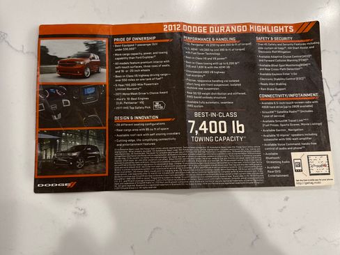 Used 2012 Dodge Durango R/T w/ Leather Interior Group image 20