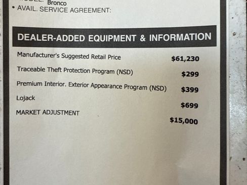 Used 2022 Ford Bronco Wildtrak image 14