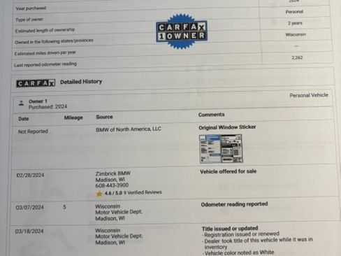 Used 2024 BMW iX xDrive50 w/ Sport Package image 21