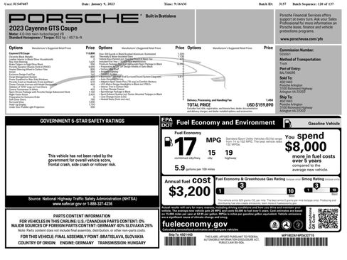 Used 2023 Porsche Cayenne GTS image 4