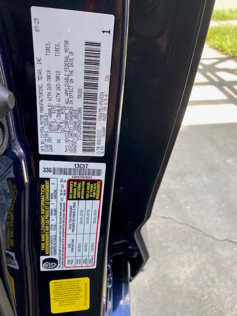 Used 2025 Toyota Tundra SR5 AWD/4WD image 8