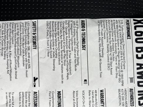 Used 2022 Volvo XC60 B5 Inscription w/ Advanced Package image 4