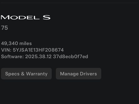 Used 2017 Tesla Model S 75 RWD image 11