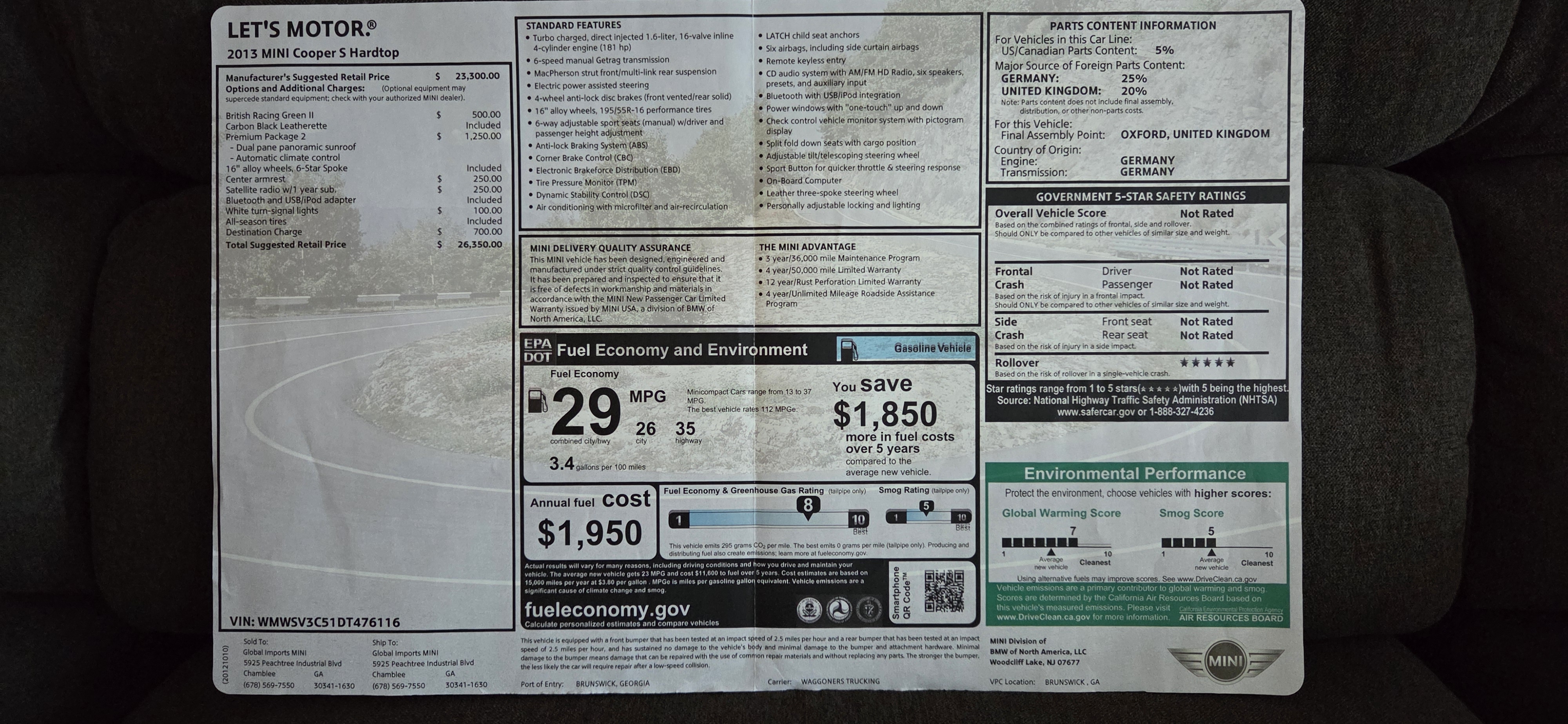 Used 2013 MINI Cooper S FWD image 22