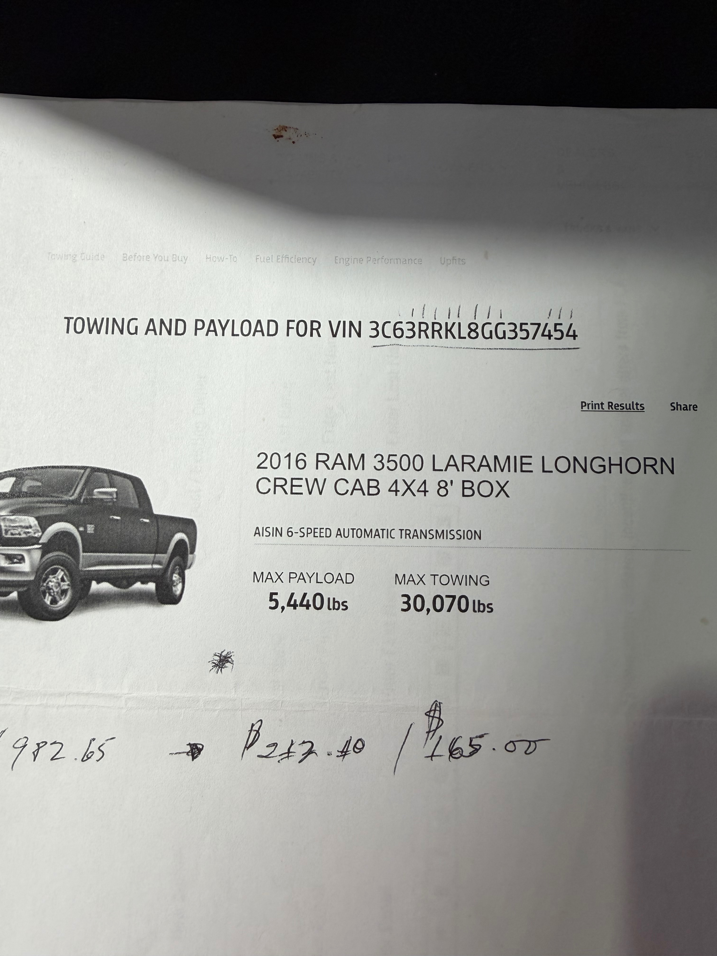 Used 2016 RAM 3500 Laramie Longhorn AWD/4WD image 4