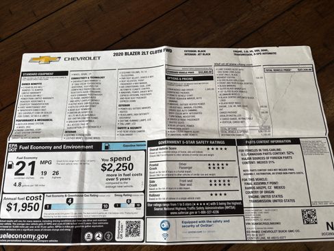 Used 2020 Chevrolet Blazer LT image 10