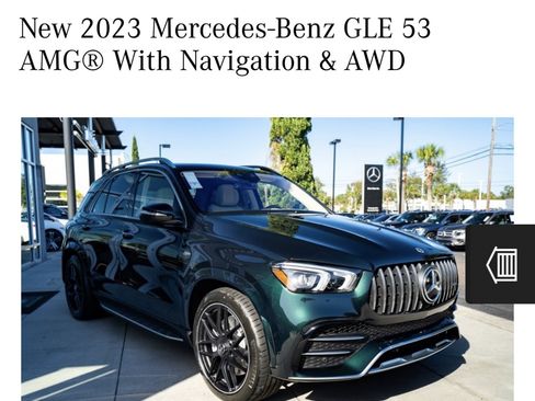 Used 2023 Mercedes-Benz GLE 53 AMG 4MATIC image 9
