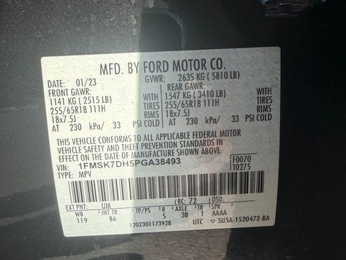 Used 2023 Ford Explorer XLT RWD image 21