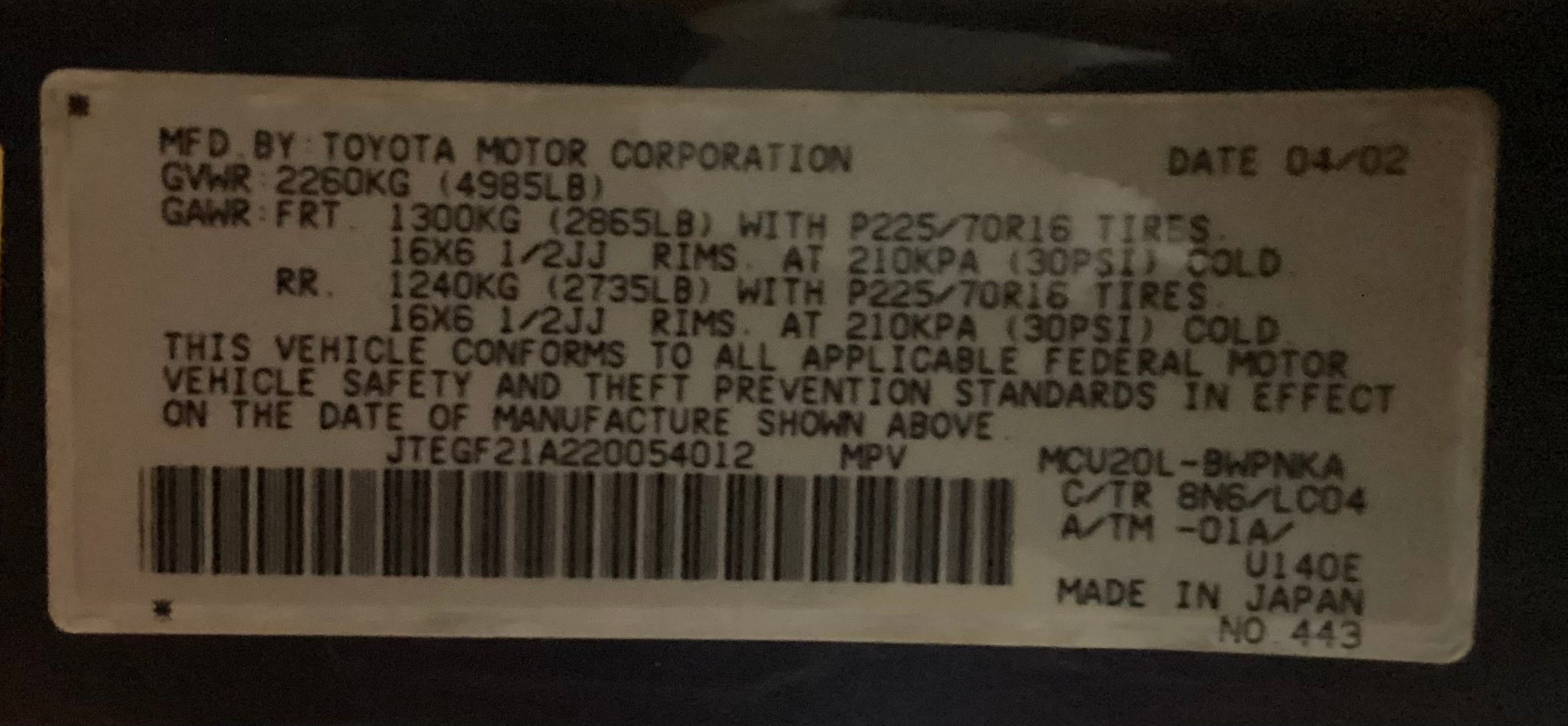 Used 2002 Toyota Highlander Limited FWD image 17