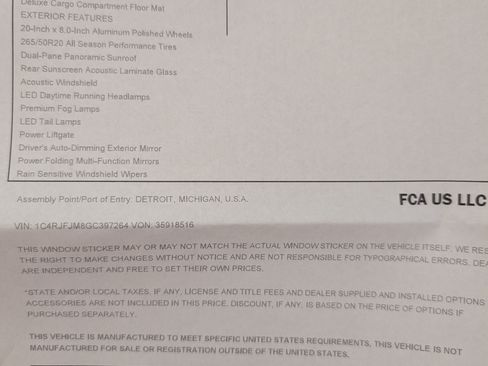 Used 2016 Jeep Grand Cherokee Summit w/ Skid Plate Group image 30