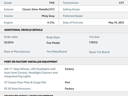 Used 2015 Toyota Prius Five image 14