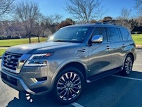 Used 2022 Nissan Armada Platinum w/ Captain's Chairs Package image 1
