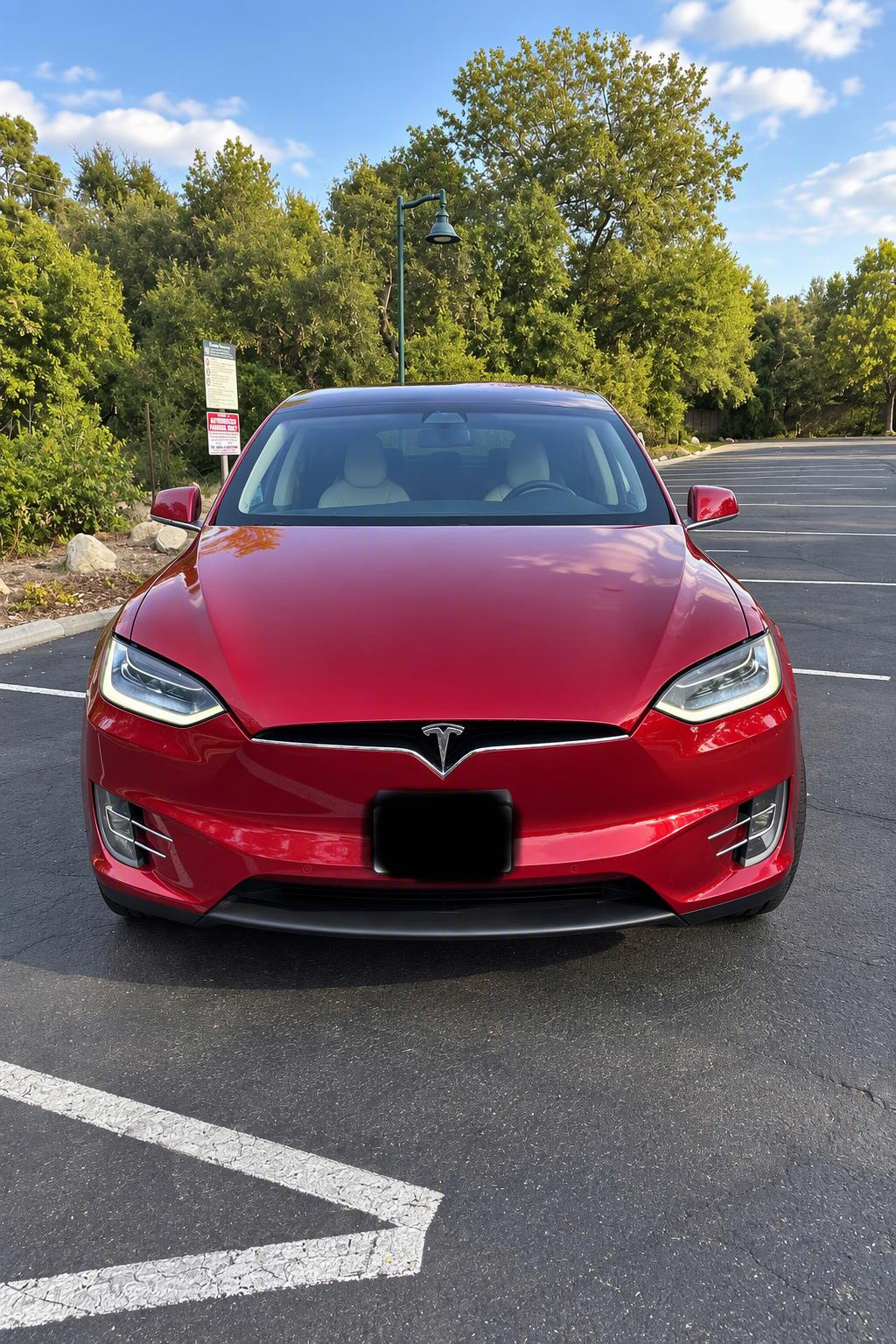 Used 2017 Tesla Model X 100D AWD/4WD image 9