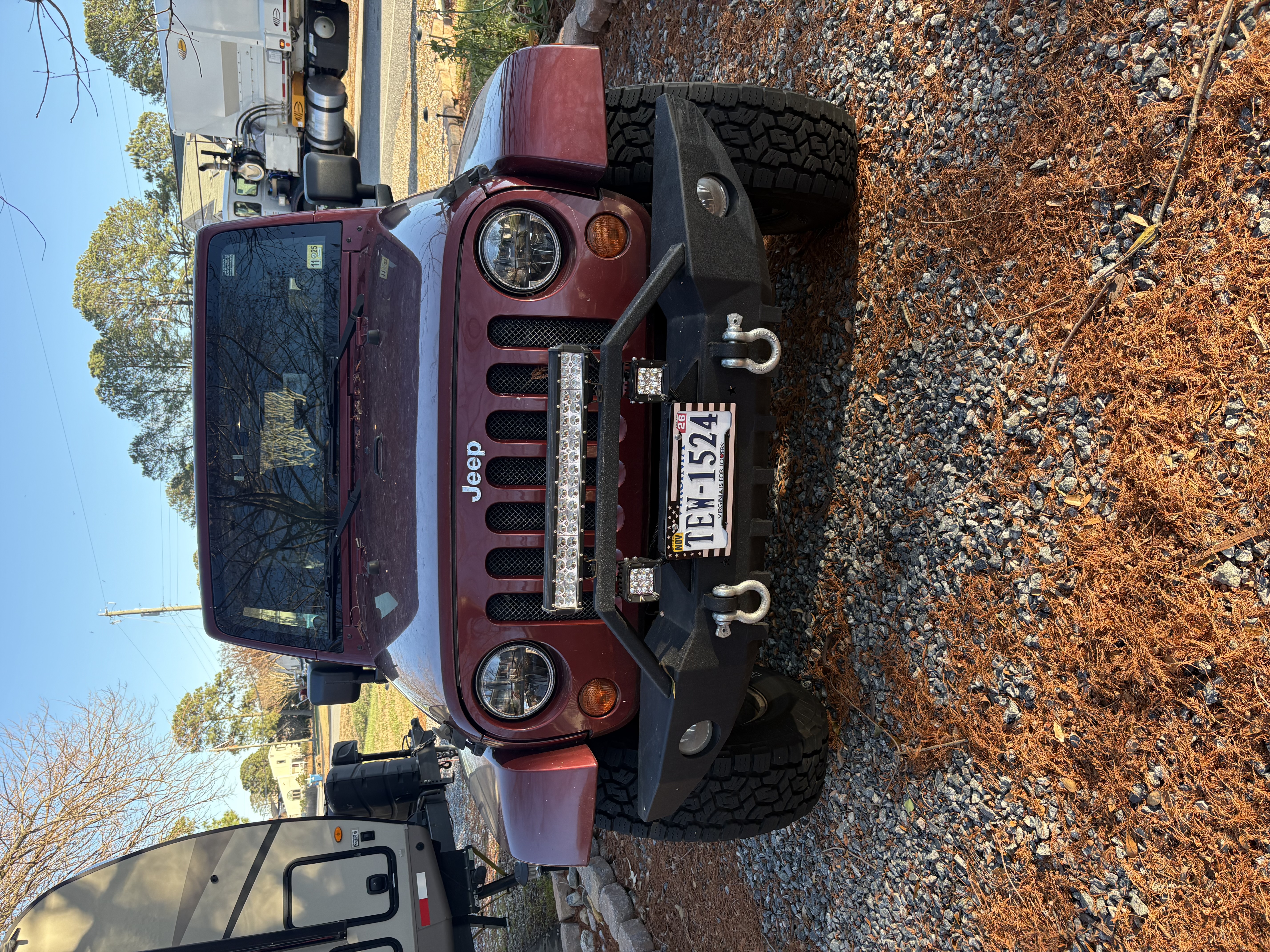 Used 2009 Jeep Wrangler Unlimited Sahara w/ Trailer Tow Group AWD/4WD image 1