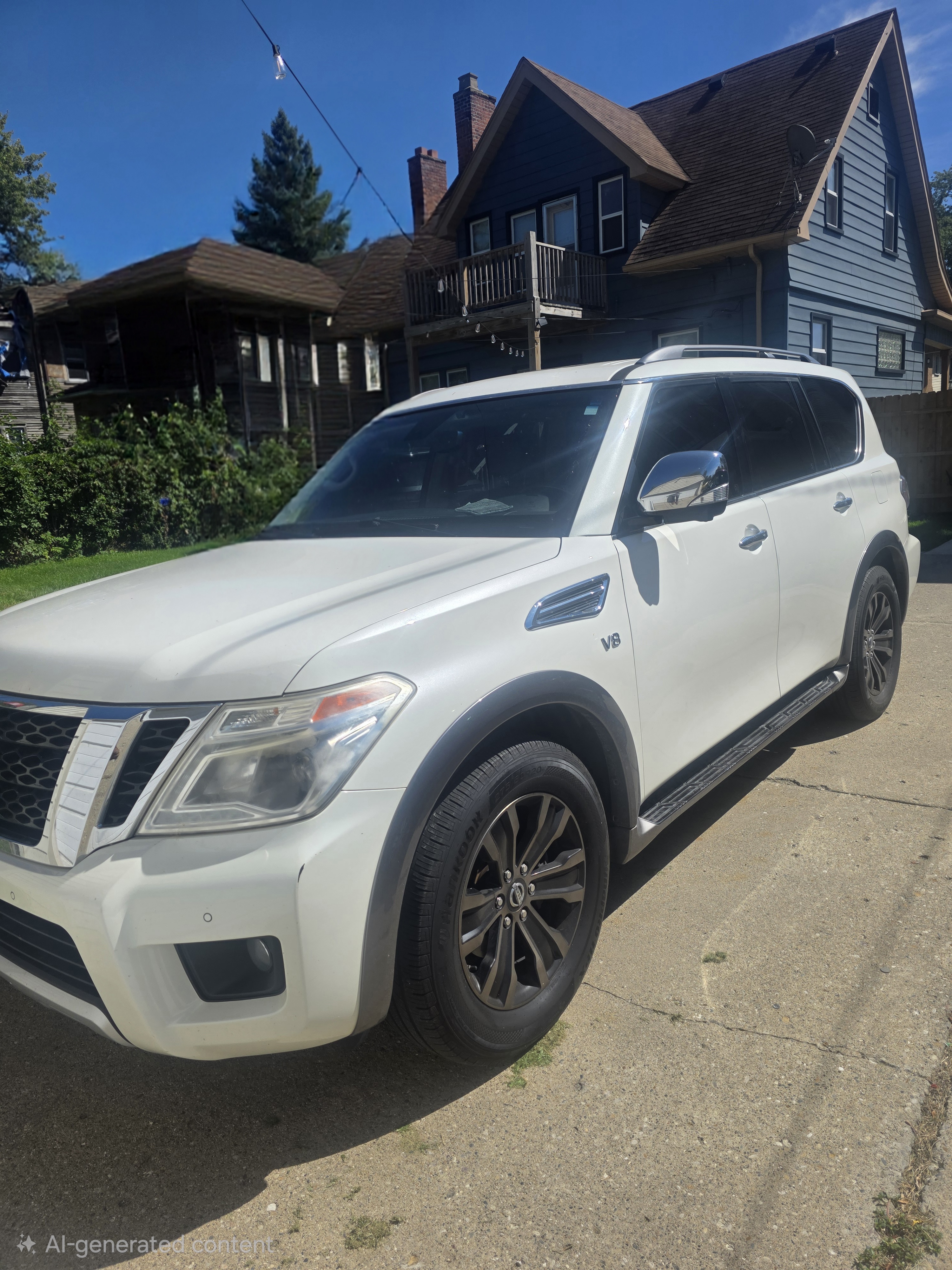 Used 2017 Nissan Armada Platinum w/ Captain Seat Package AWD/4WD image 8