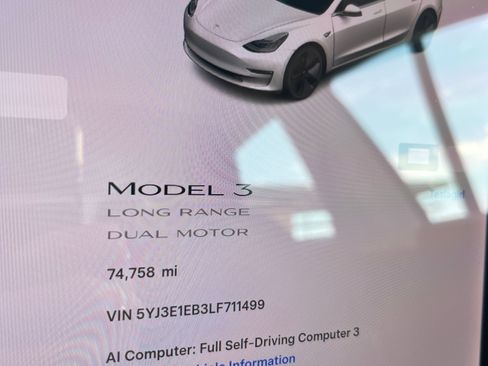 Used 2020 Tesla Model 3 Long Range AWD/4WD image 6