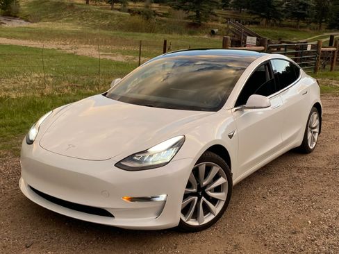 Used 2019 Tesla Model 3 Long Range AWD/4WD image 1